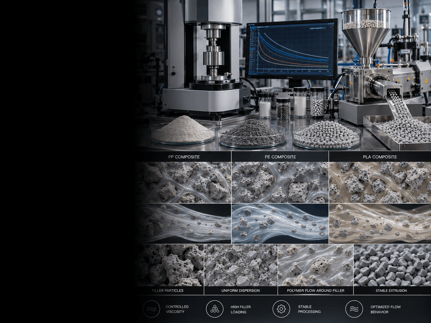 Viscosity and shear-rate modeling